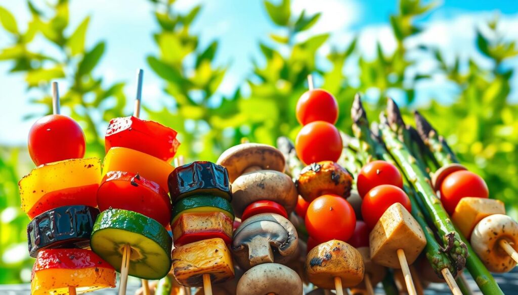 Grilled Vegetable Skewers