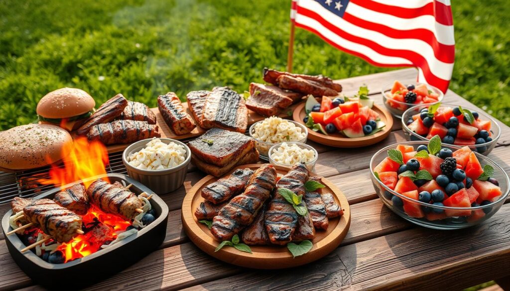 Independence Day main dishes