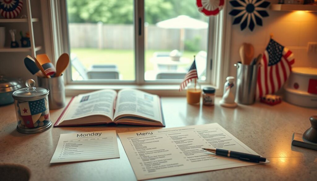 Independence Day menu planning