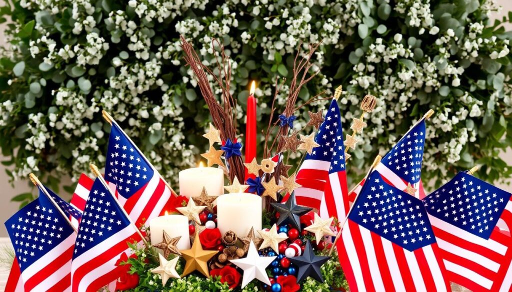 budget-friendly patriotic centerpieces