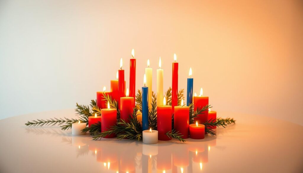 patriotic candle centerpieces