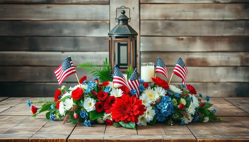 rustic patriotic centerpieces